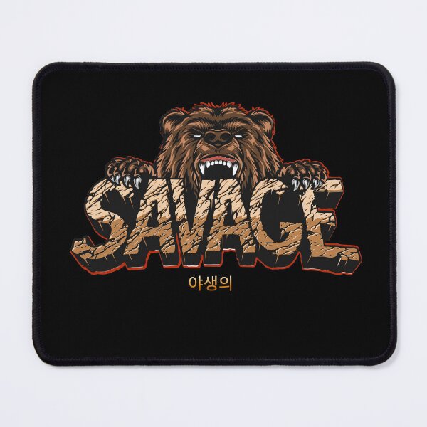 Item preview, cool streetwear grizzly bear savage korean typography hypebeast designed and sold by stileepensieri.