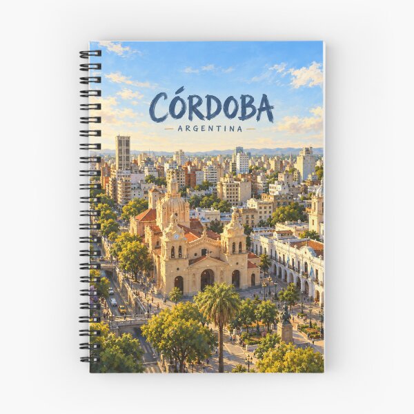 Item preview, Córdoba Painterly Argentine City Impression designed and sold by MichaeIRellov.