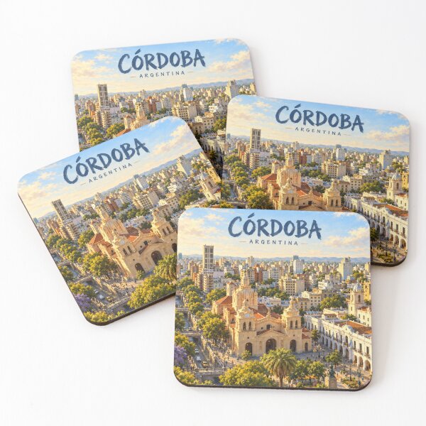 Item preview, Córdoba Painterly Argentine City Impression designed and sold by MichaeIRellov.