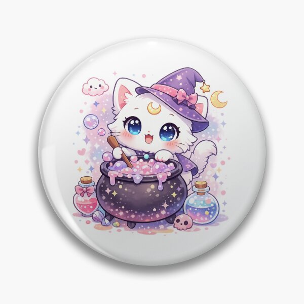Item preview, Moon Brew Witch Kitty designed and sold by Sommium .