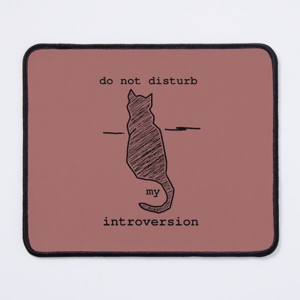 Item preview, Introvert Cat designed and sold by alczar.