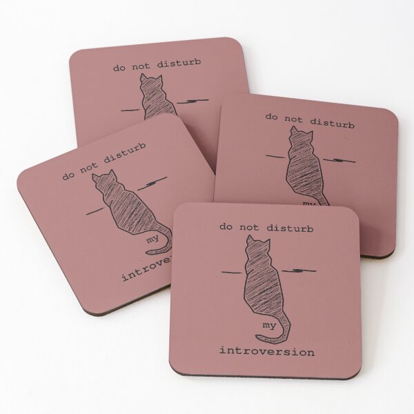 Item preview, Introvert Cat designed and sold by alczar.