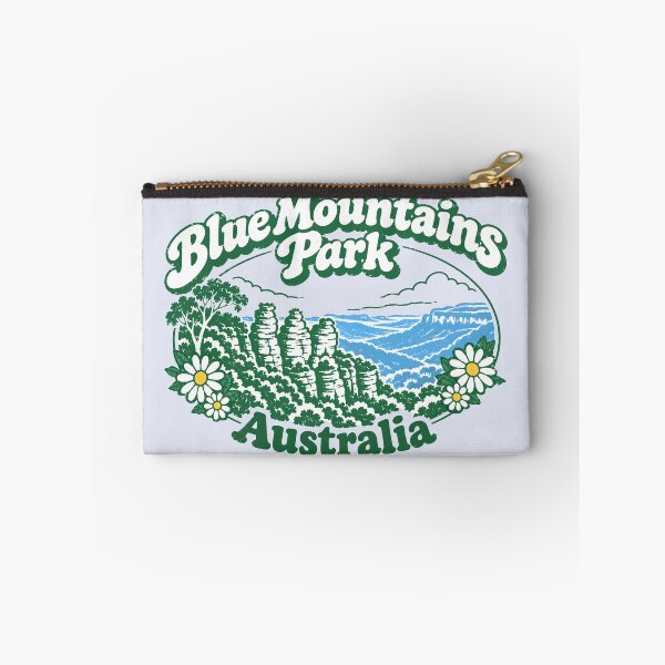 Item preview, Blue Mountains National Park Australia Cute Foral Landscape designed and sold by HowToCanadian.
