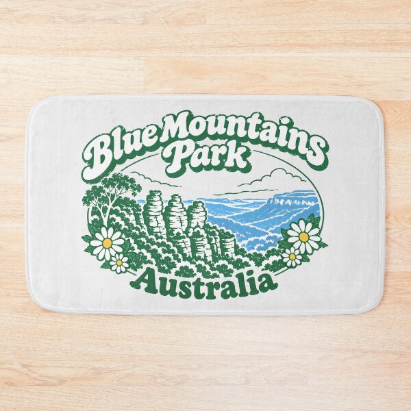 Item preview, Blue Mountains National Park Australia Cute Foral Landscape designed and sold by HowToCanadian.