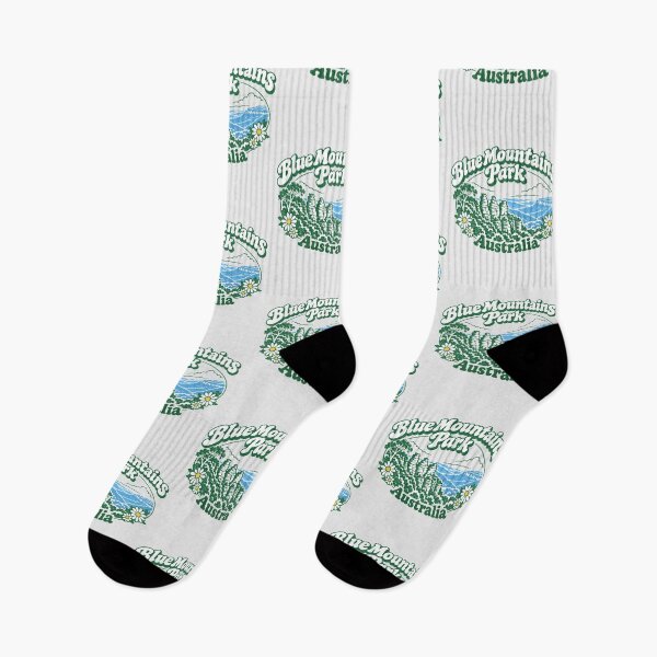 Item preview, Blue Mountains National Park Australia Cute Foral Landscape designed and sold by HowToCanadian.