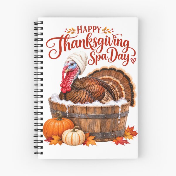 Item preview, Happy Thanksgiving Turkey Spa Day designed and sold by DansCreations42.
