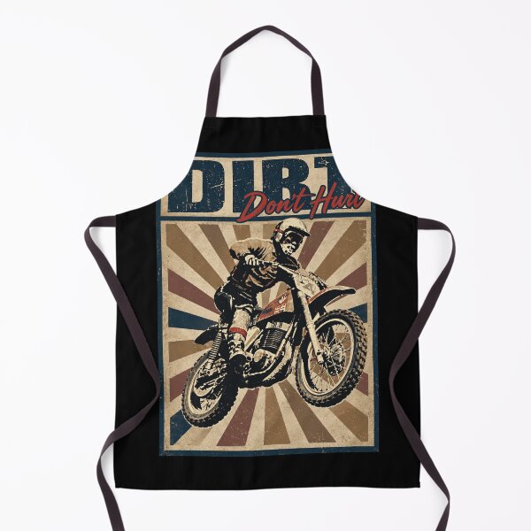 Item preview, Vintage Dirt Bike Racing (Dirt Don't Hurt) designed and sold by VerdePlantTees.