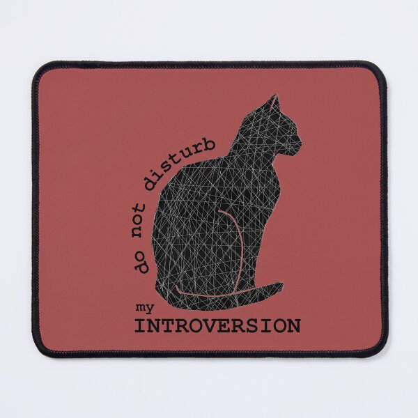 Item preview, Introvert Cat designed and sold by alczar.