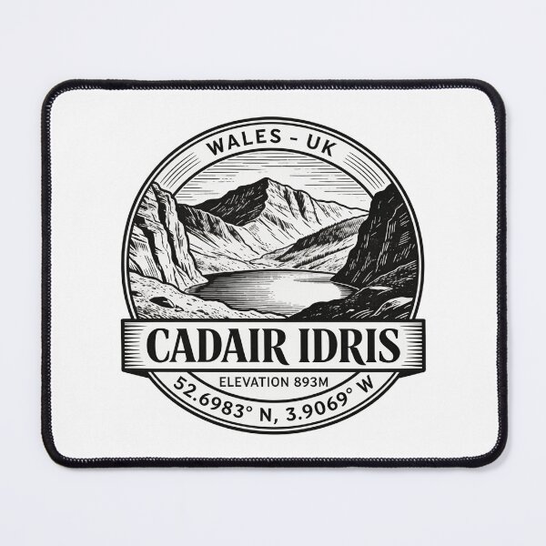 Item preview, Cadair Idris Wales UK Snowdonia Peak Hiking Mountain designed and sold by jeshands.