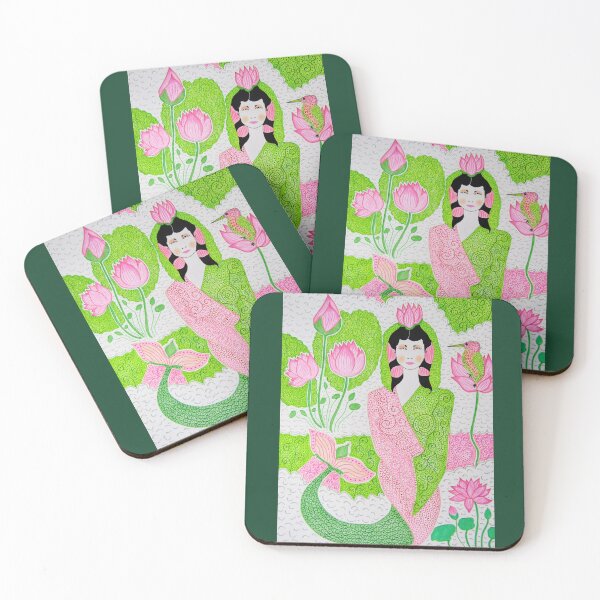 Item preview, Lotus mermaid  designed and sold by Anna-Art-Studio.