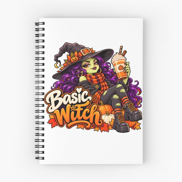 Item preview, Basic Witch Pumpkin Latte designed and sold by aistrokeofart.