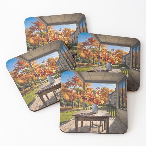 Item preview, American Realism Art Of Autumn Leaves designed and sold by Home Decor Art.