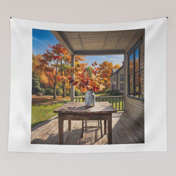 Item preview, American Realism Art Of Autumn Leaves designed and sold by Home Decor Art.