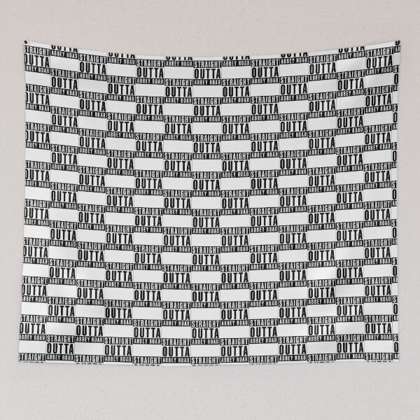 Item preview, Straight Outta Abbey Road Inspired Beatles Music Vintage Design designed and sold by Hard50.
