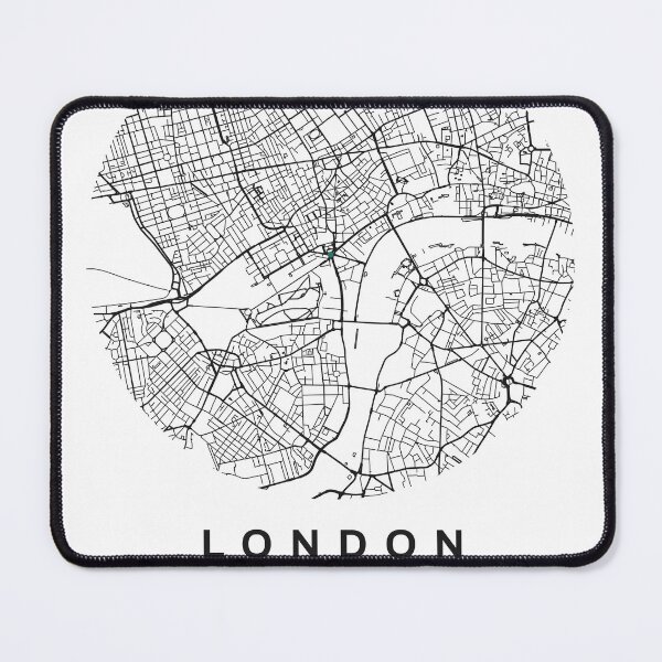 Item preview, London Map | Minimalist City Map of Real Streets designed and sold by VestraDesign.