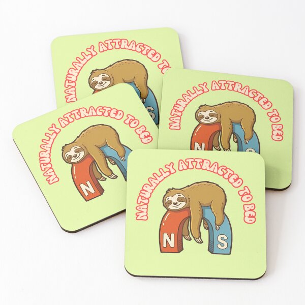 Item preview, Miserably Attracted to Opposites Sloth designed and sold by ZeroContextArt.