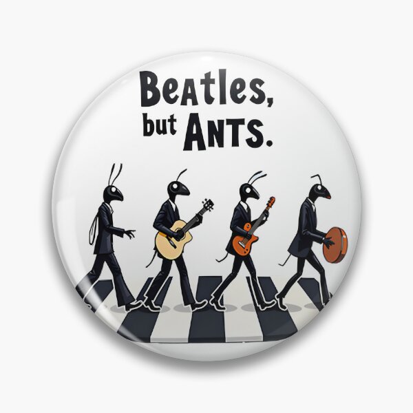 Item preview, Creative Beatles Inspired Ants Design with Playful Twist designed and sold by Hard50.