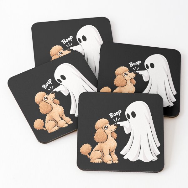 Item preview, Funny Ghost Poodle Dog Boop Halloween Design Mom Dad designed and sold by rafaeltto.