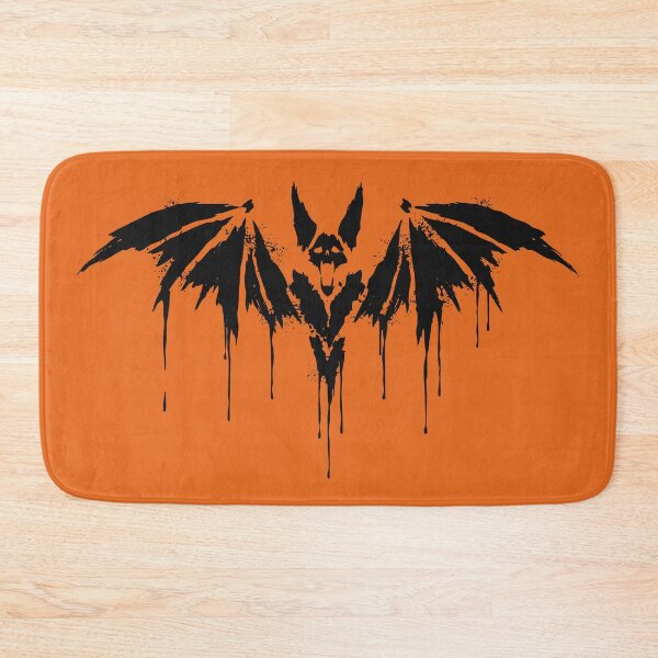 Item preview, Screaming Bat Ink Splatter Gothic Halloween Art designed and sold by cabana.space.