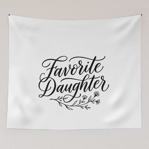 Item preview, Favorite Daughter T-Shirt – Awesome Funny Sarcastic Daughter Graphic Tee designed and sold by Designart68.