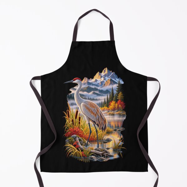 Item preview, Crane Among Mountain Mist designed and sold by RockitBaby.