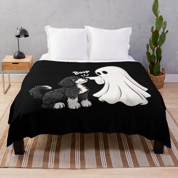 Item preview, Funny Ghost Portuguese Water Dog Boop Halloween Design Mom Dad designed and sold by rafaeltto.