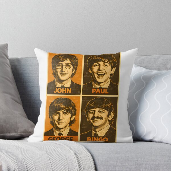 Item preview, Happy Beatles Vintage Inspired Retro Music Band Graphic Design designed and sold by Hard50.