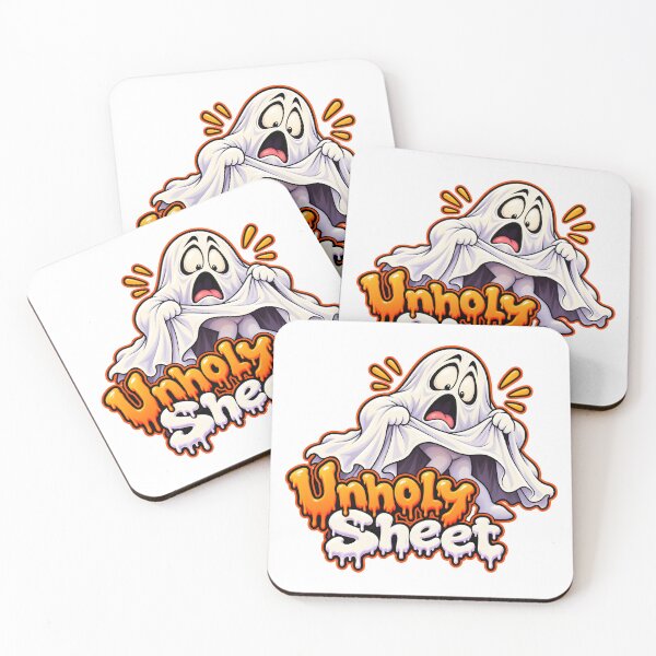 Item preview, Unholy Sheet Scared Ghost designed and sold by aistrokeofart.