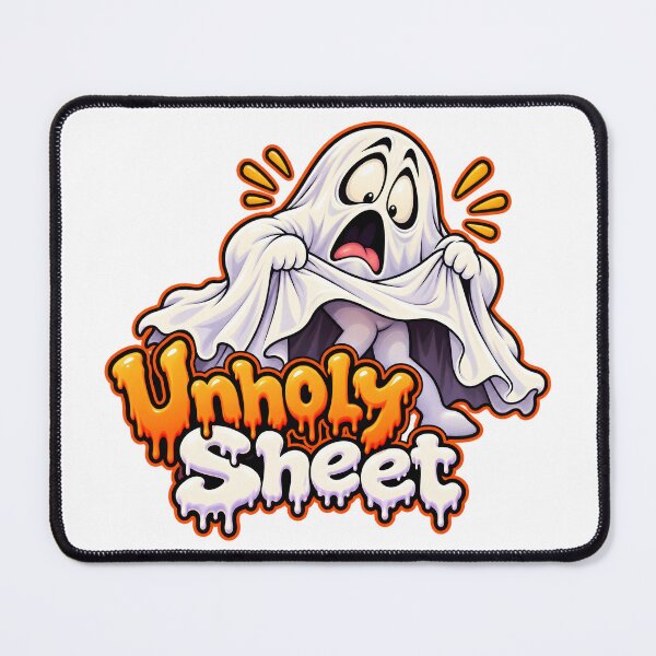 Item preview, Unholy Sheet Scared Ghost designed and sold by aistrokeofart.