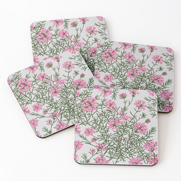 Item preview, Vibrant Magenta Azalea Blossom Repeat Pattern designed and sold by Studio BC.