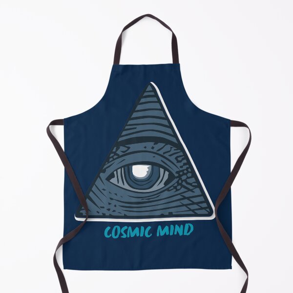 Item preview, cosmic mind minimalist vintage pyramid eye typography  designed and sold by stileepensieri.