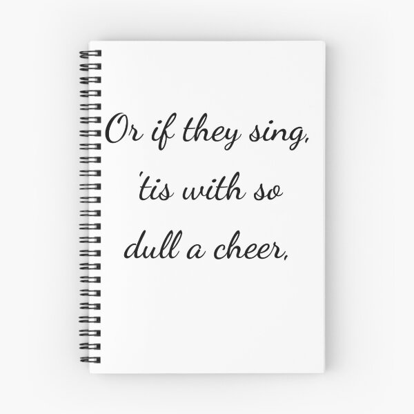 Item preview, “Or if they sing, ’tis with so dull a cheer,” - handwriting black designed and sold by ariksworld.