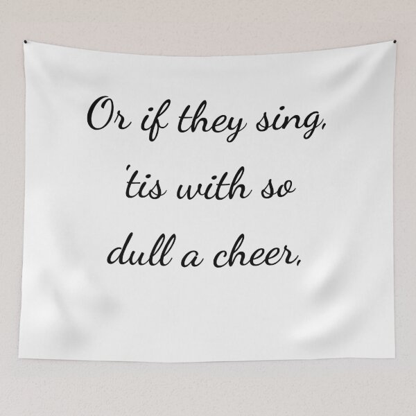Item preview, “Or if they sing, ’tis with so dull a cheer,” - handwriting black designed and sold by ariksworld.