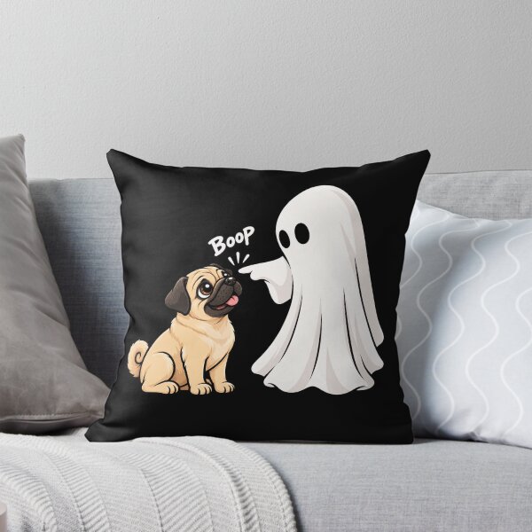 Item preview, Funny Ghost Pug Dog Boop Halloween Design Mom Dad designed and sold by rafaeltto.
