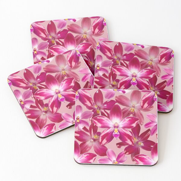 Item preview, Fuschia Cooktown Orchid Tropical Floral Pattern designed and sold by Studio BC.