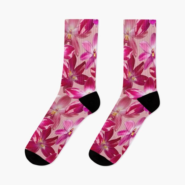 Item preview, Fuschia Cooktown Orchid Tropical Floral Pattern designed and sold by Studio BC.