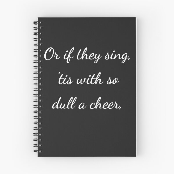 Item preview, “Or if they sing, ’tis with so dull a cheer,” - handwriting white designed and sold by ariksworld.