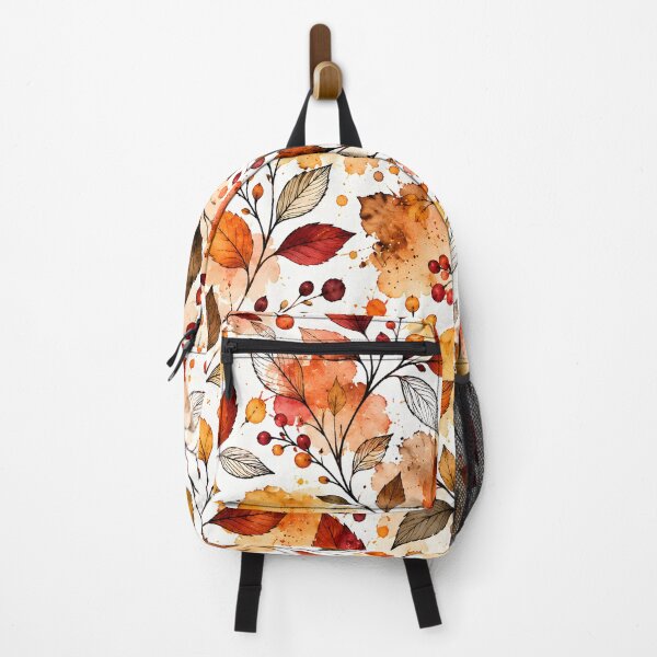 Item preview, Autumn Watercolor Leaves & Berries Pattern designed and sold by blankTeeShirt.