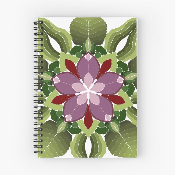Item preview, Tropical Jungle Foliage Lineless Geometric Mandala designed and sold by FioreDiCiliegio.