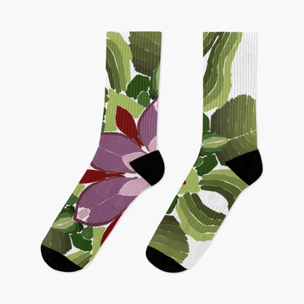 Item preview, Tropical Jungle Foliage Lineless Geometric Mandala designed and sold by FioreDiCiliegio.