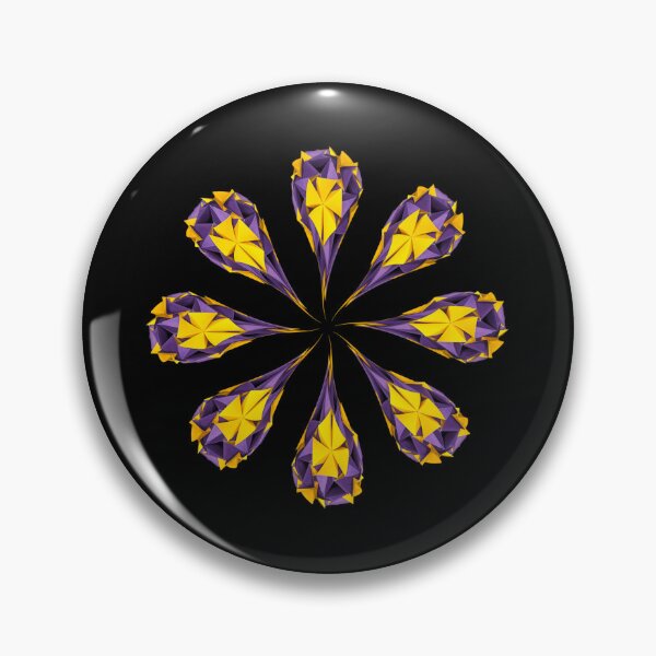 Item preview, Yellow and purple mandala designed and sold by Meo Design.