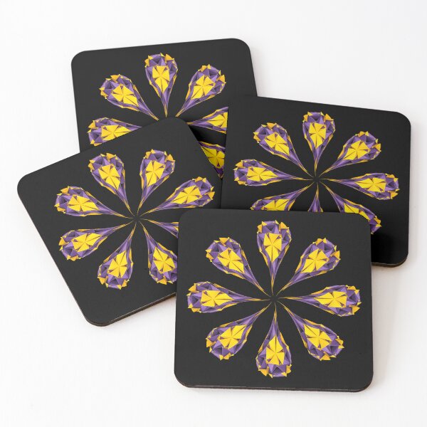 Item preview, Yellow and purple mandala designed and sold by Meo Design.