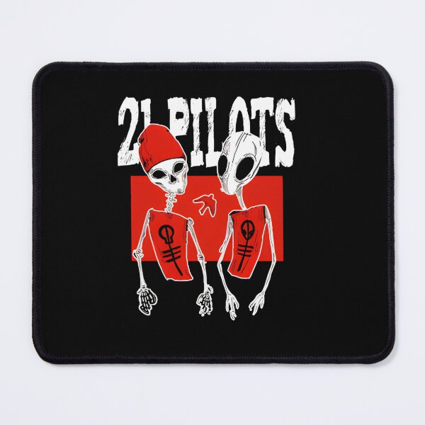 Item preview, Twenty One Pilots Alien Skeletons designed and sold by Drizzlers.