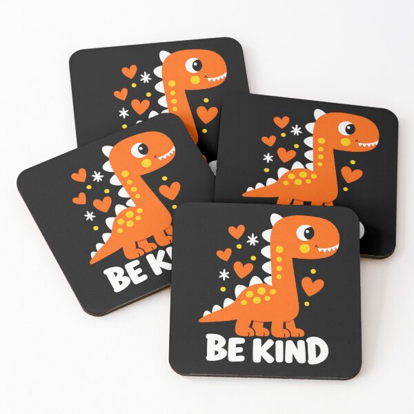 Item preview, Unity Day Orange Cute Dino Kids Boys Girls Be Kind Unity Day T-Shirt designed and sold by Trendably.