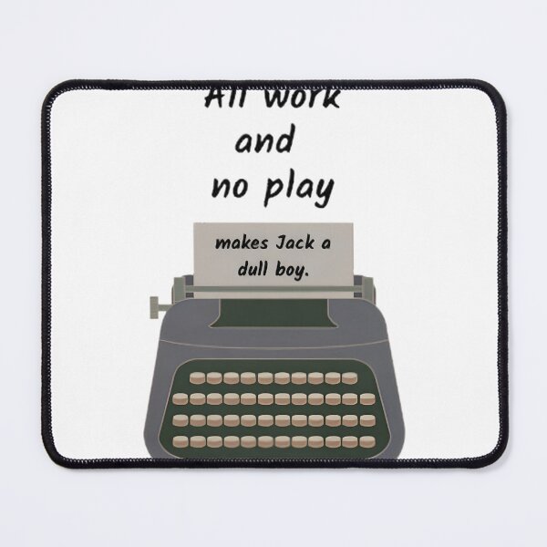 Item preview, The Shining Inspired Vintage Typewriter Illustration Design designed and sold by Xico-Shop.