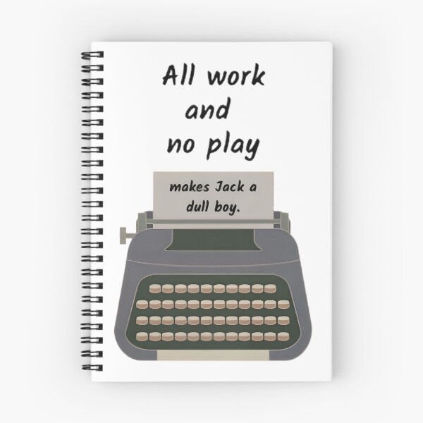 Item preview, The Shining Inspired Vintage Typewriter Illustration Design designed and sold by Xico-Shop.