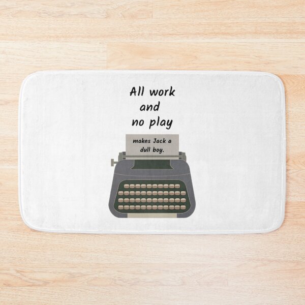Item preview, The Shining Inspired Vintage Typewriter Illustration Design designed and sold by Xico-Shop.
