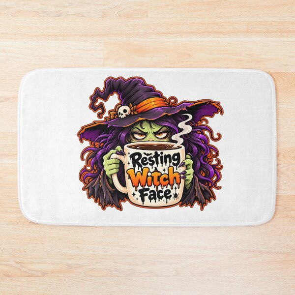 Item preview, Resting Witch Face Coffee designed and sold by aistrokeofart.