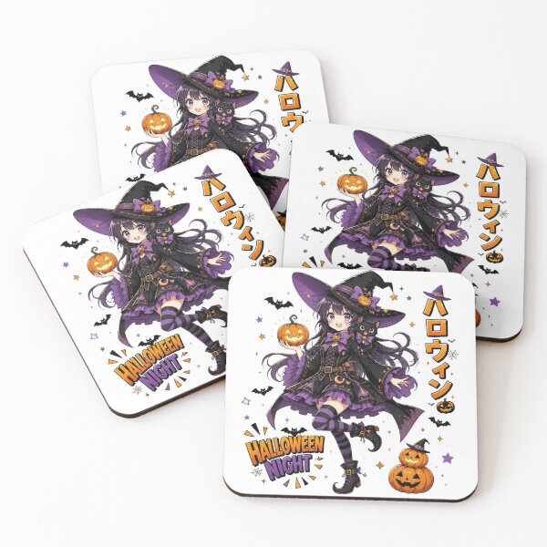 Item preview, Anime Witch Halloween - Halloween Night | Cute Manga Style Design designed and sold by Cavalier-org.