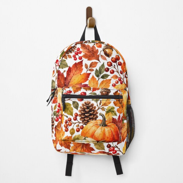Item preview, Autumn Pumpkin Harvest Watercolor Pattern designed and sold by blankTeeShirt.